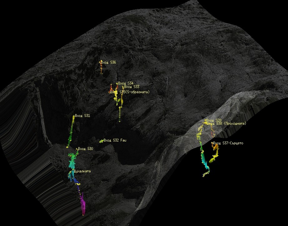 Cave explorations at Tennengebirge, Austria since 1980